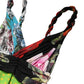 Multicolor Floral Patchwork Fitted Mini Dress