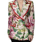 Multicolor Floral Double Breasted Jacket