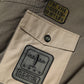 Military Green Cotton Button Down Jacket
