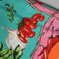 Multicolor Floral Silk Sleeveless Tank Top