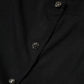 Black Button Down Short Sleeve Blouse Top