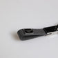 Brown Leather DG Plaque Double Keyring Holder Keychain