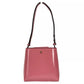 Patent Emerson Small Bucket Bag Purse Pink