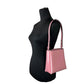 Patent Emerson Small Bucket Bag Purse Pink
