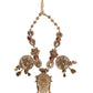 Multicolor Whimsical Face Charm Pendant Beaded Necklace