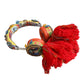 Multicolor Whimsical Tasseled Crystal Headset Headphones