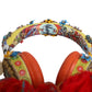 Multicolor Whimsical Tasseled Crystal Headset Headphones