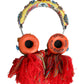 Multicolor Whimsical Tasseled Crystal Headset Headphones