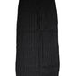 Black Cashmere Knitted Neck Warmer Foulard Scarf