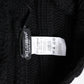 Black Cashmere Knitted Neck Warmer Foulard Scarf