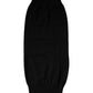Black Cashmere Knitted Neck Warmer Foulard Scarf