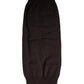 Brown Cashmere Knitted Neck Warmer Foulard Scarf