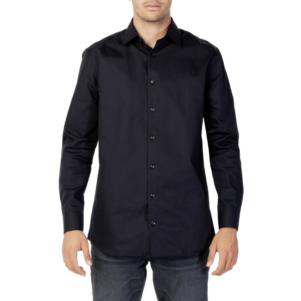 Black Cotton Shirt