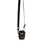 Multicolor Leopard Jacquard Logo Plaque Neck Strap Bag