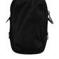 Black Nylon Leather Logo Plaque Crossbody Sling Bag