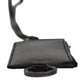 Black Calf Leather Lanyard Logo Card Holder Wallet