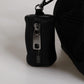 Black Shoulder Strap Pet Carry Logo Plaque Bag