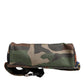 Multicolor Camouflage Patchwork Logo Waist Fanny Pack Bag