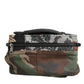 Multicolor Camouflage Patchwork Logo Waist Fanny Pack Bag