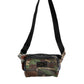 Multicolor Camouflage Patchwork Logo Waist Fanny Pack Bag