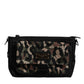 Multicolor Leopard Jacquard Crossbody Bag
