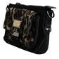 Multicolor Leopard Jacquard Crossbody Bag