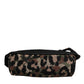 Multicolor Leopard DG Logo Belt Waist Fanny Pack Bag