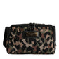 Multicolor Leopard DG Logo Belt Waist Fanny Pack Bag