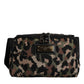 Multicolor Leopard DG Logo Belt Waist Fanny Pack Bag