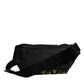 Multicolor Leopard DG Logo Belt Waist Fanny Pack Bag