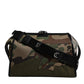 Multicolor Camouflage Patchwork Crossbody Bag