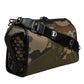 Multicolor Camouflage Patchwork Crossbody Bag