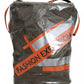 Green Fashion Expression Oversized Plastic Tote Bag