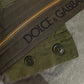 Military Green Patchwork Rucksack Backpack Bag