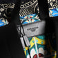 Multicolor Maiolica Print Nylon Backpack Bag