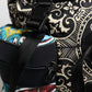 Multicolor Maiolica Print Nylon Backpack Bag