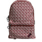 Red White DG Logo Print Nylon Travel Backpack Bag