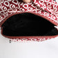 Red White DG Logo Print Nylon Travel Backpack Bag