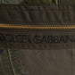Military Green Patchwork Rucksack Backpack Bag