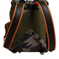 Military Green Patchwork Travel Backpack Bag