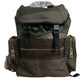 Military Green Patchwork Travel Backpack Bag