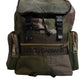 Military Green Patchwork School Backpack Bag