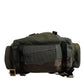 Military Green Patchwork Travel Backpack Bag