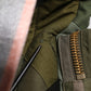Military Green Patchwork Travel Backpack Bag