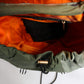 Military Green Patchwork Travel Backpack Bag