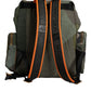 Military Green Patchwork Travel Backpack Bag