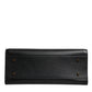 Black Large Leather Top Handle Shoulder Crossbody Bag