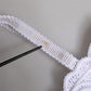 White Cordonetto Lace Beatrice Tote Shopping Bag