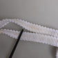 White Cordonetto Lace Beatrice Tote Shopping Bag