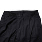 Dark Blue Cotton Tapered Formal Pants